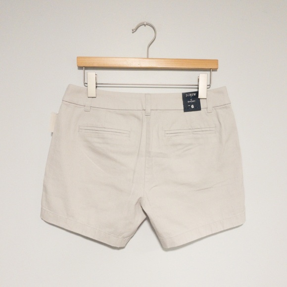 J.Crew Shorts 5” Classic Grey Chino Shorts - Picture 3 of 7